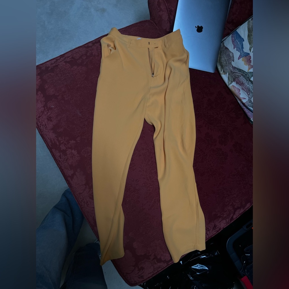 Yellow - trousers by lovers + friends